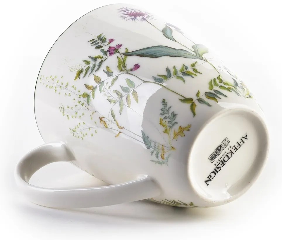 Porcelánový hrnček Faccia Verde 400 ml