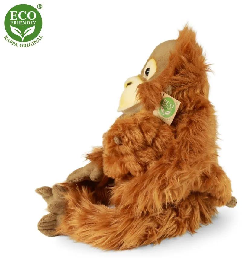 Plyšový orangutan s mláďaťom 28 cm ECO-FRIENDLY