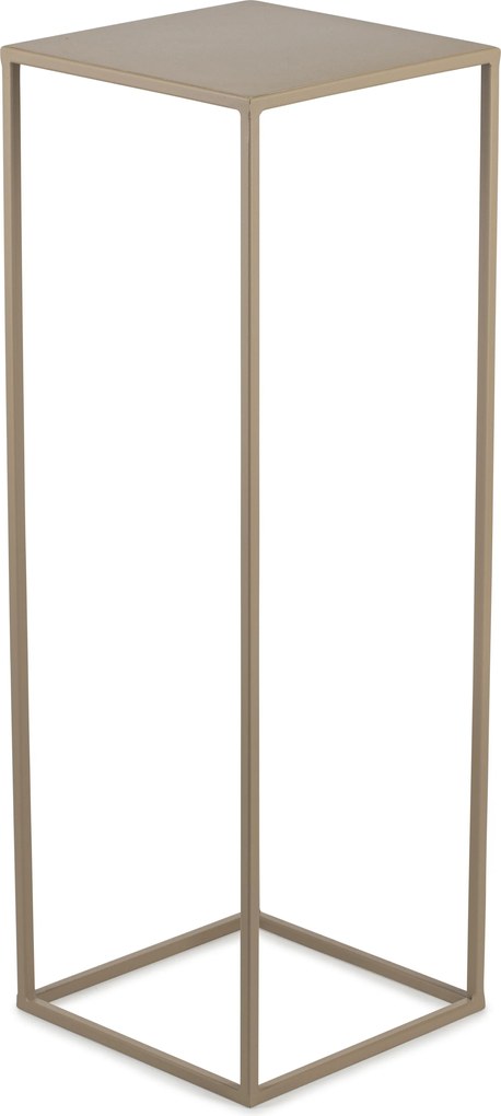 STOJAN NA KVETINÁČ SIMPLE 70X24X24 CM BÉŽOVÁ