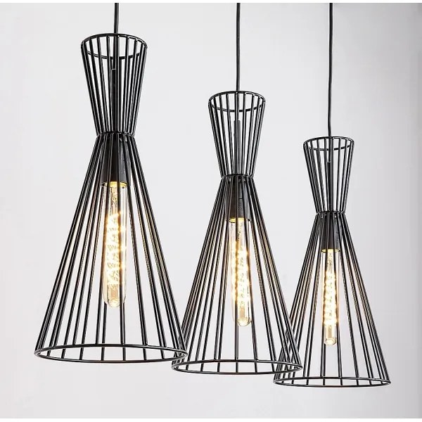 Rabalux 72006 - Luster na lanku LEANDROS 3xE27/60W/230V