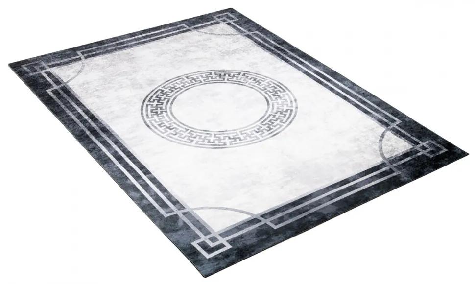 Kusový koberec Edalo čierny 160x229cm