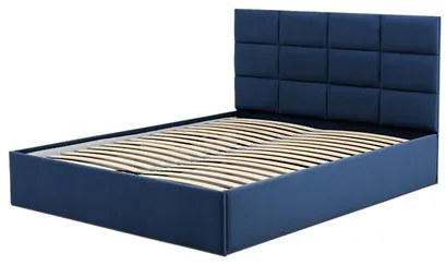 Čalúnená posteľ TORES bez matraca rozmer 160x200 cm Tyrkysová