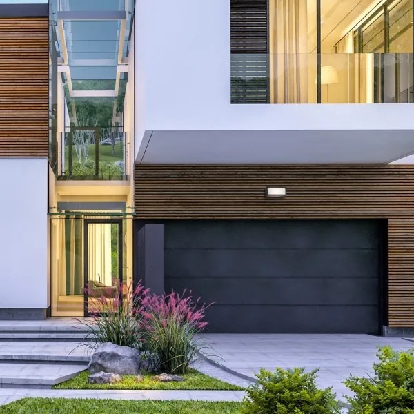 Rabalux 77099 - LED Vonkajšie nástenné svietidlo LUBLIN LED/10W/230V IP54 čierna