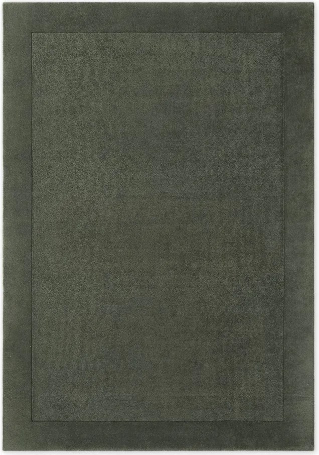 Tmavozelený ručne tkaný koberec s prímesou vlny 160x230 cm Kari – Villeroy&Boch