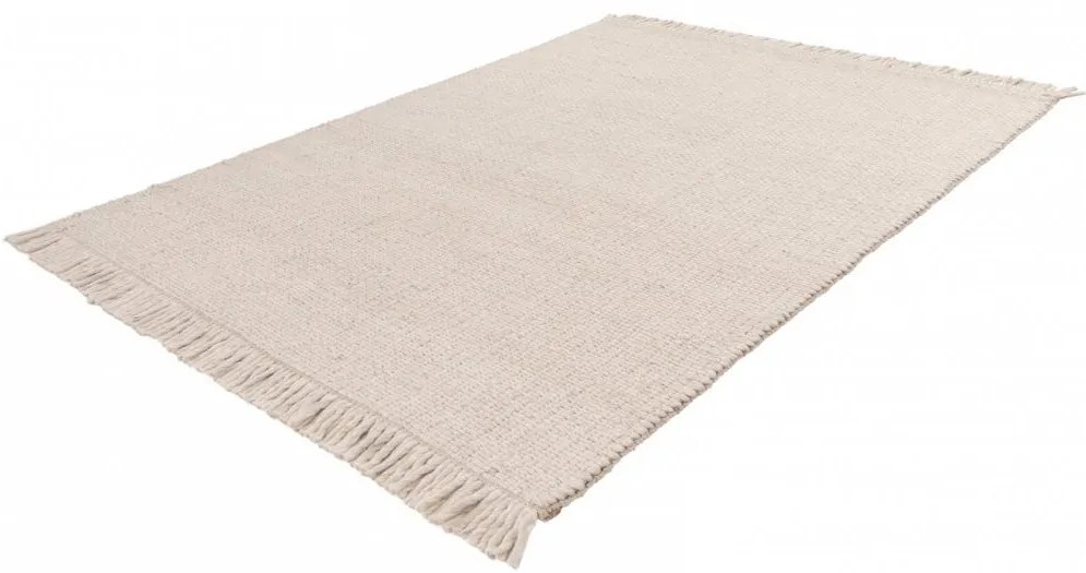 Obsession koberce Ručne tkaný kusový koberec Eskil 515 cream - 80x150 cm
