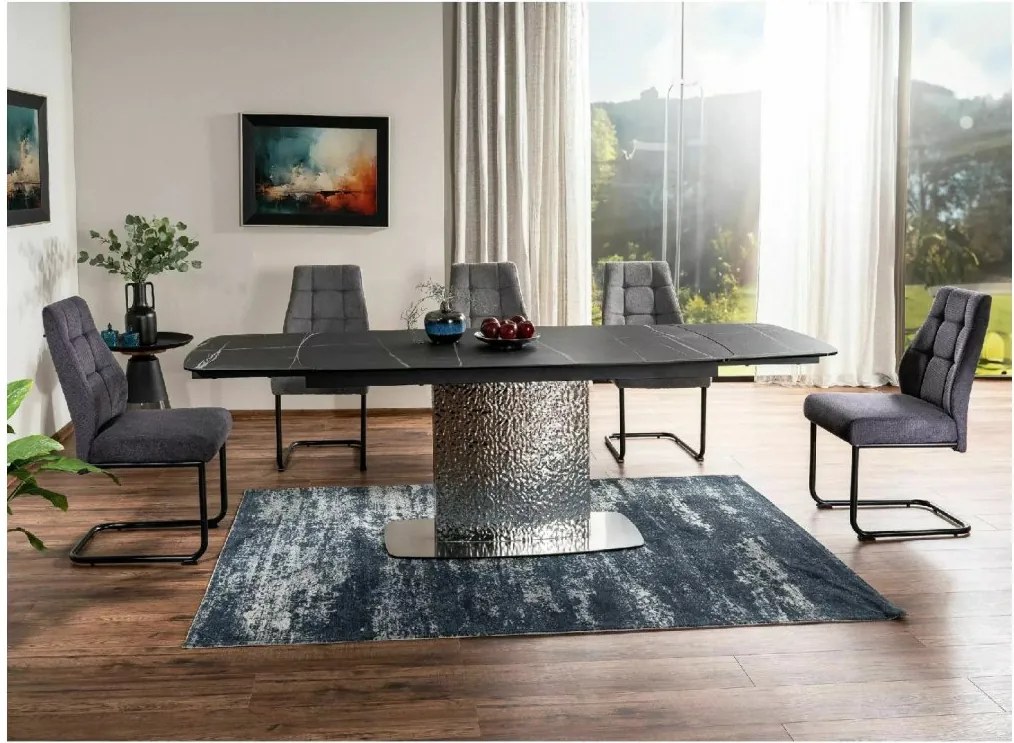 SI Keramický stôl Moncler Sahara Noir