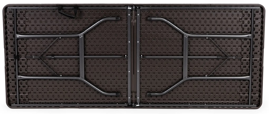 Skladací záhradný banketový cateringový stôl 180 cm