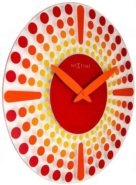 Designové nástěnné hodiny 8182ro Nextime Dreamtime 43cm
