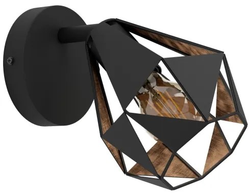 Eglo 43715 - Nástenné bodové svietidlo CARLTON 1xE27/40W/230V