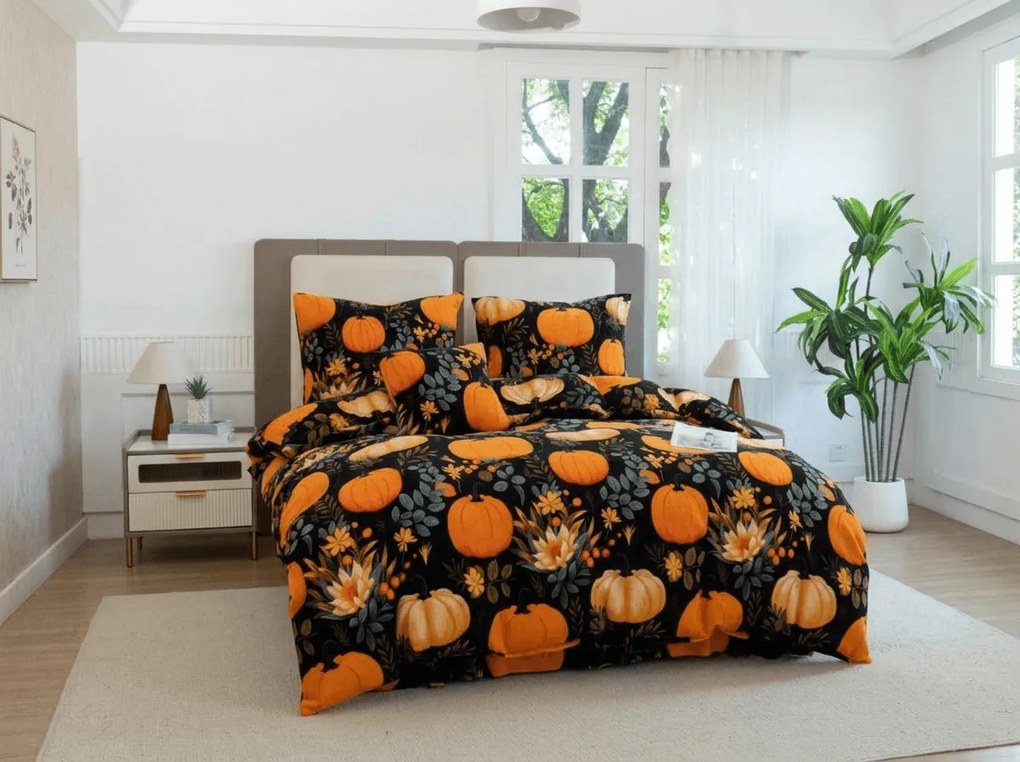 Obliečky mikroplyš PUMPKINZA farebné Rozmer obliečky: 70 x 90 cm | 140 x 220 cm
