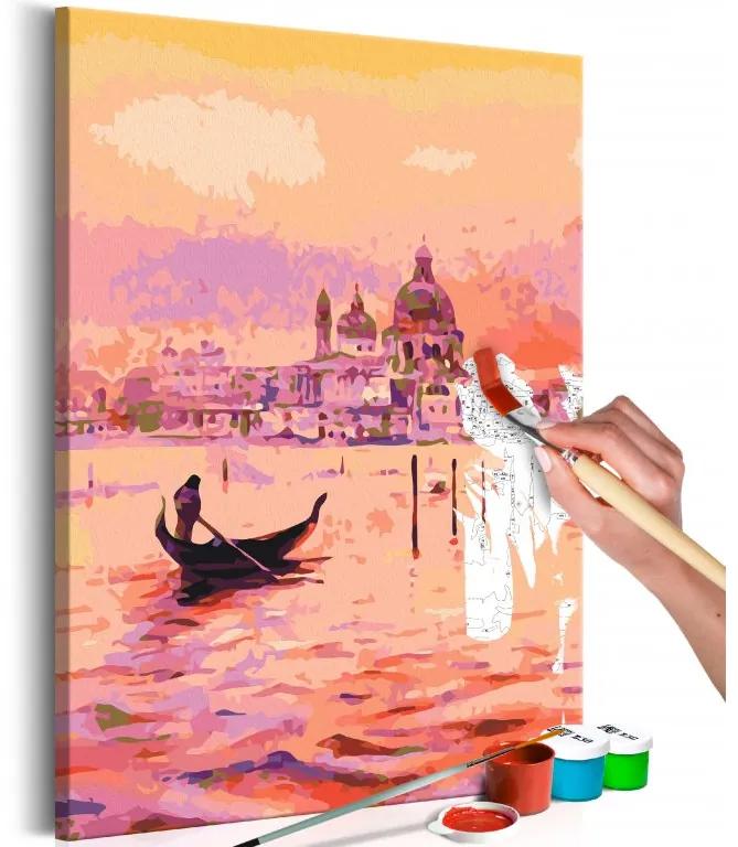 Obraz - maľovaný podľa čísel Gondola in Venice