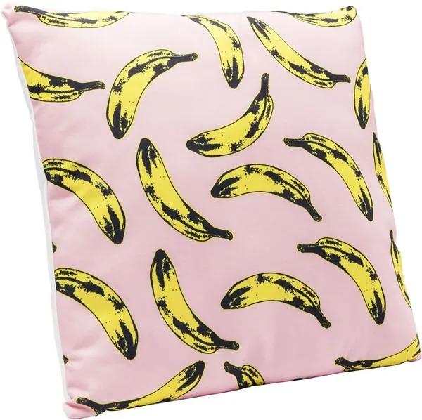 KARE DESIGN Sada 2 ks − Vankúš Banana 45 × 45 cm