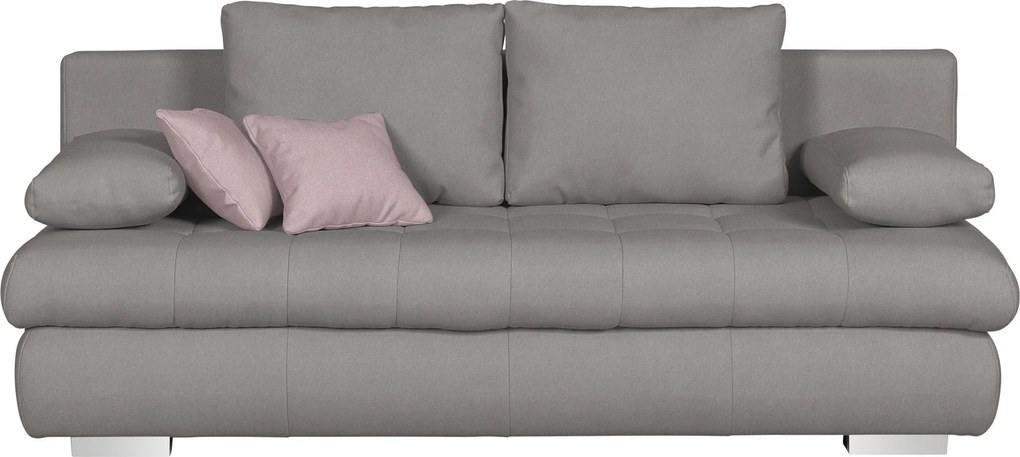 XXXLutz ROZKLADACIA POHOVKA, textil, sivá Ti'me - Sedačky - 002300012816