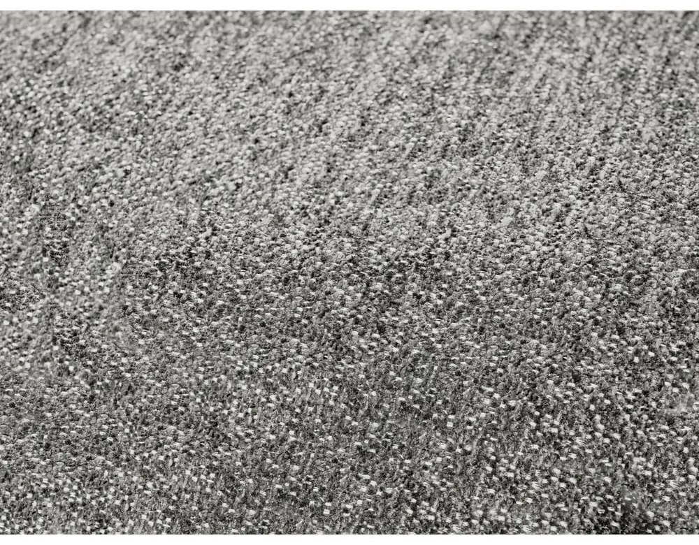 Tmavosivá ženilková rozkladacia/s úložným priestorom rohová pohovka (ľavý roh/s leňoškou) Everest – Bobochic Paris