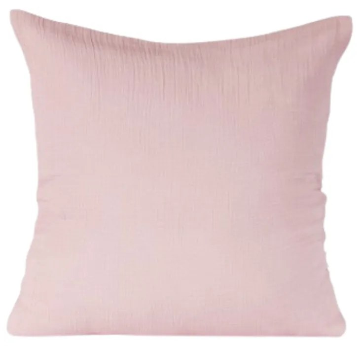 INTERMEDIC SK Obliečka na vankúšik Mušelín Ružová 40x40 cm