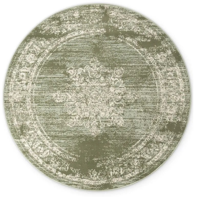 Zelený okrúhly koberec ø 160 cm Gloria Lydia – Hanse Home