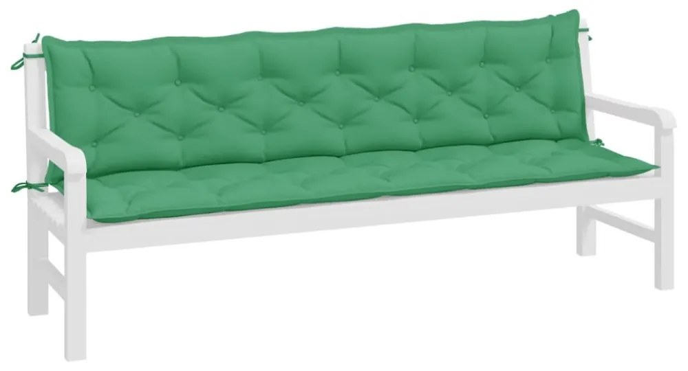 Podušky na záhradnú lavicu 2ks 200cm Dekorhome