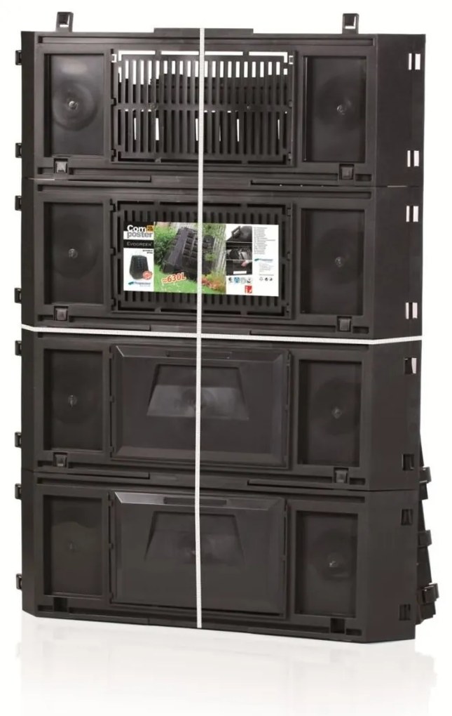 PROSPERPLAST Kompostér EVOGREEN čierny 630lm