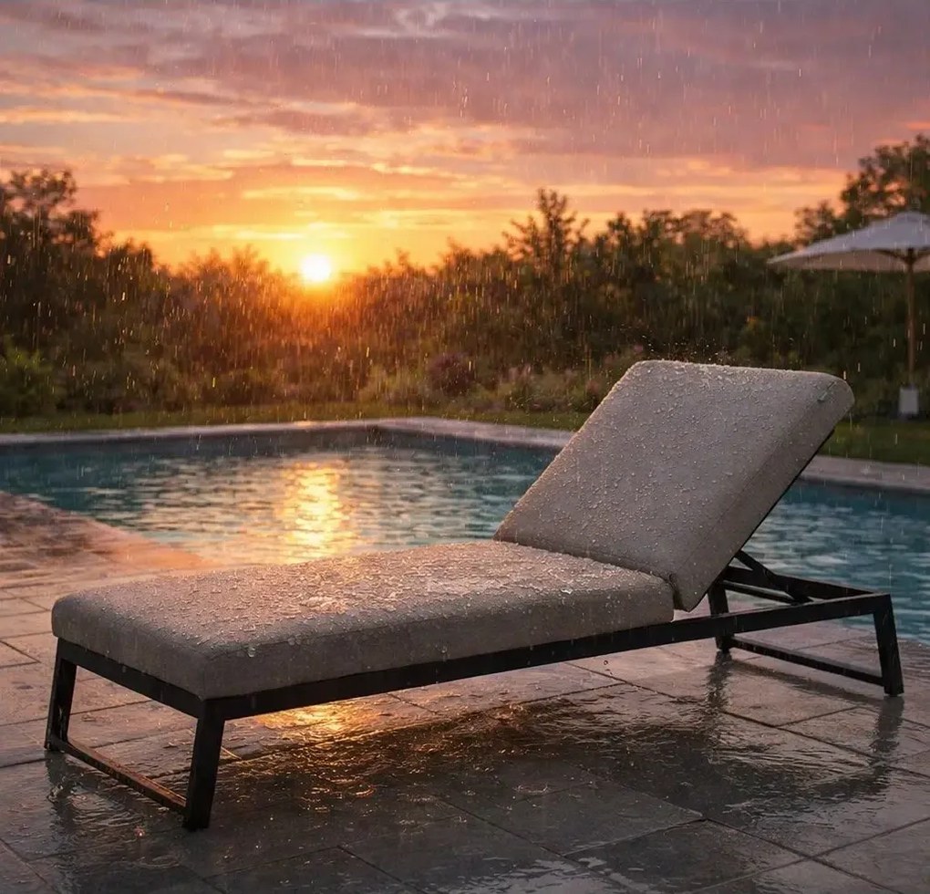 MELIA LIKA-TEX® moka - luxusné záhradné ležadlo