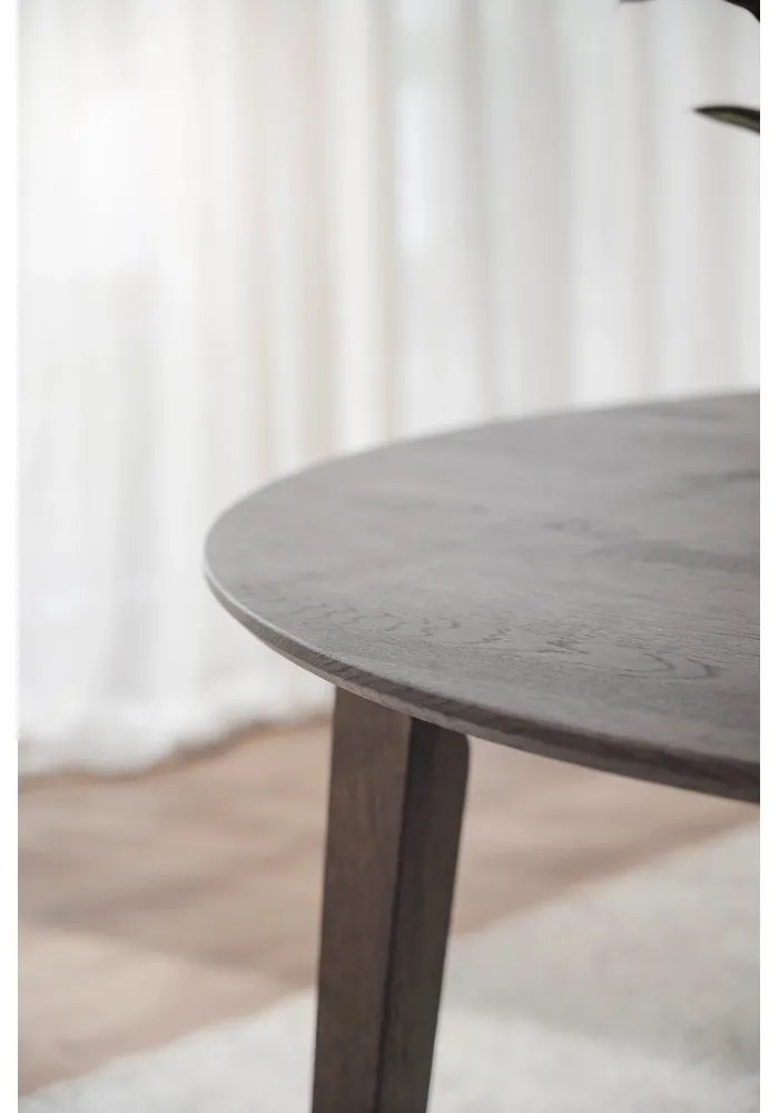 Okrúhly rozkladací jedálenský stôl z dubového dreva ø 120 cm Filippa – Rowico