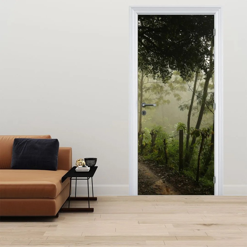 Fototapeta na dvere - Ranná hmla (95x205cm)