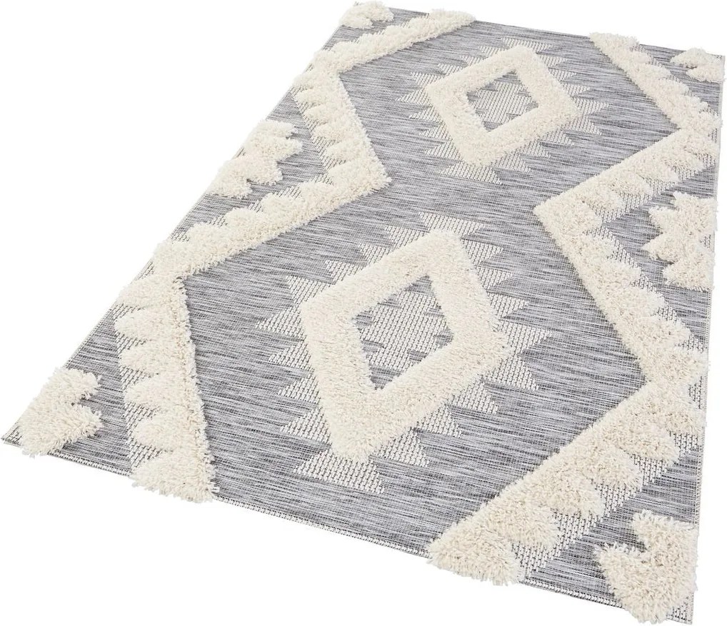 Mint Rugs - Hanse Home koberce Kusový koberec Mint Rugs 103516 Handira creme grey - 194x290 cm