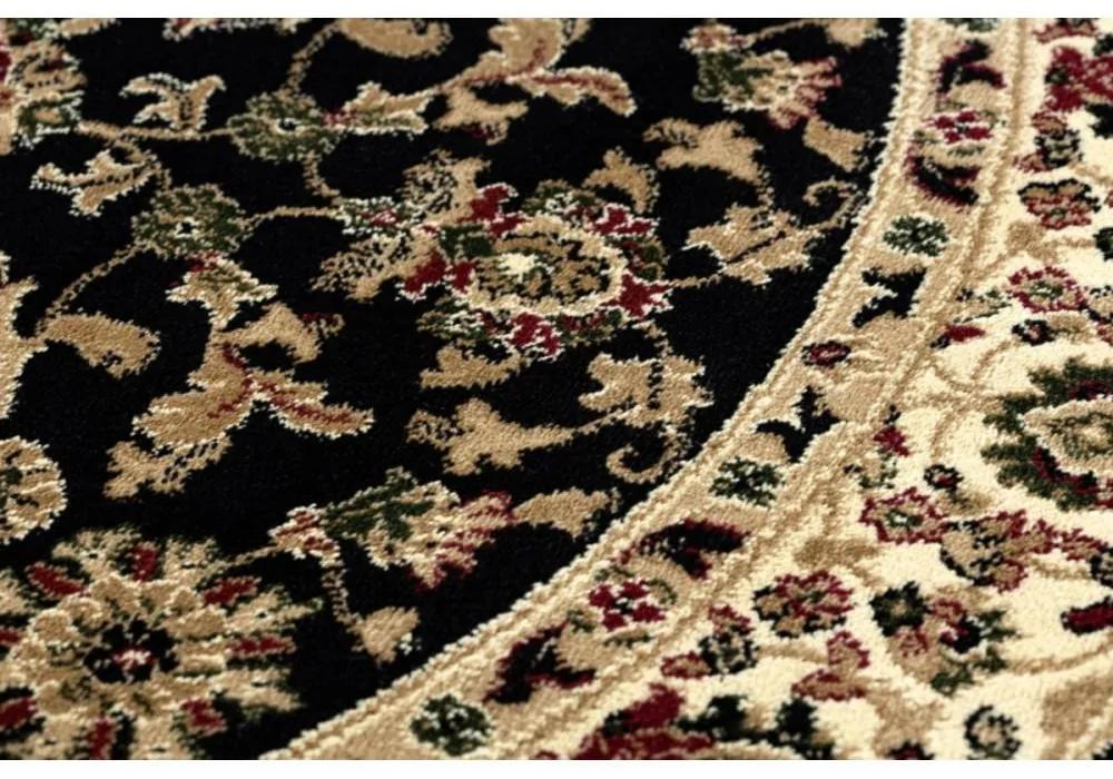 Kusový koberec Royal čierny kruh 150cm