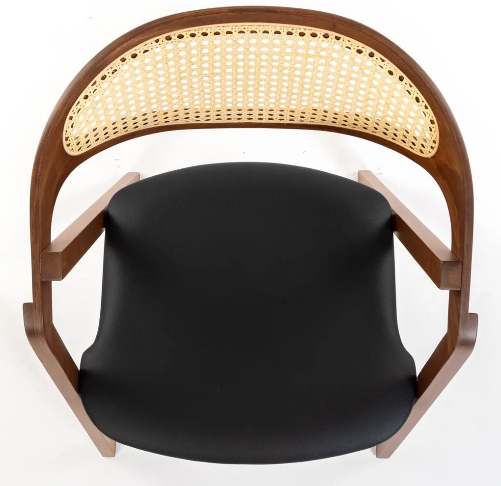 KIARA DIZAJNOVÁ DREVENÁ STOLIČKA walnut