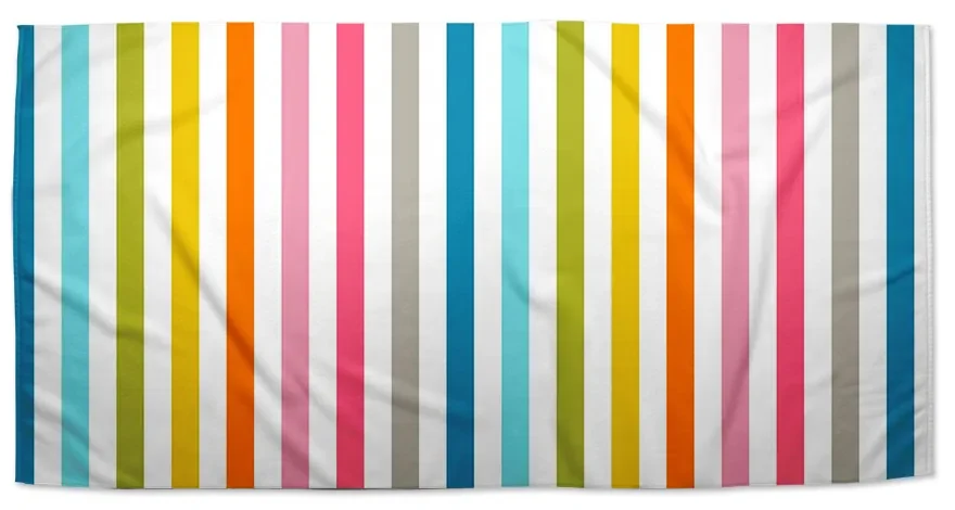 Sablio Uterák Farebné prúžky - 70x140 cm