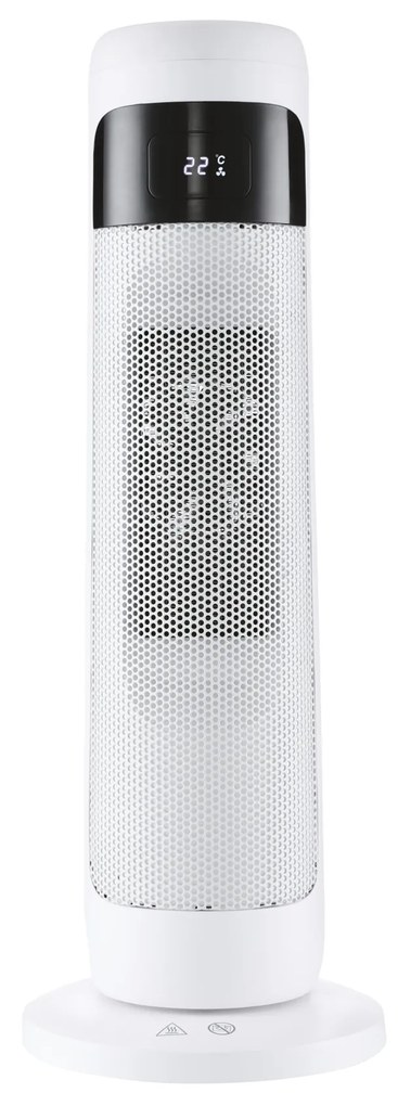 Silvercrest®  Keramický vežový teplovzdušný ventilátor Sthl 2000 C3 (biela)  (100380331)