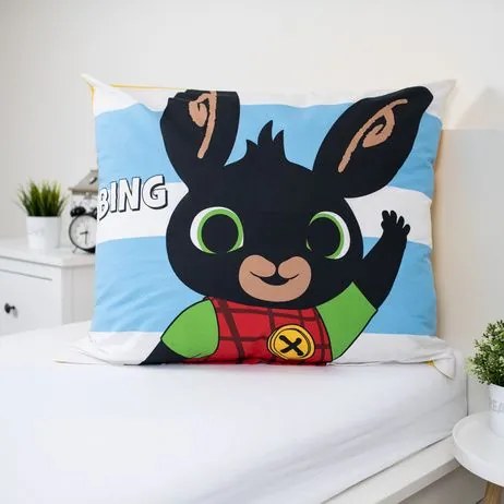 Jerry Fabrics Bavlnené obliečky 140x200 + 70x90 cm - Zajačik Bing "Sula"