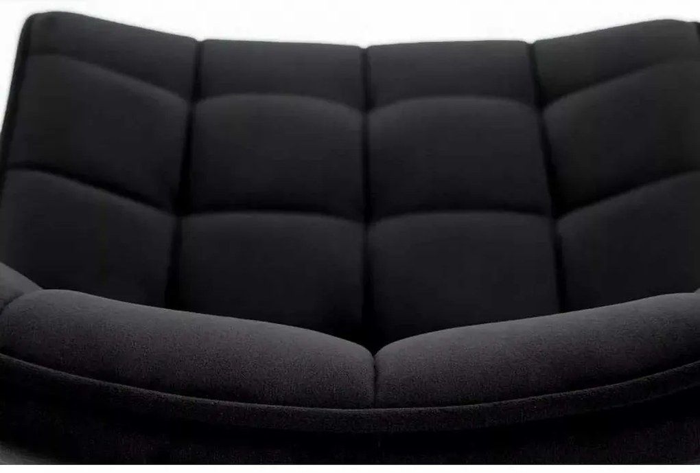 LuxuryForm DESIGN Jedálenská stolička ORLEN VELUR - čierna