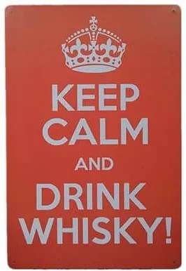 Ceduľa Drink Whisky