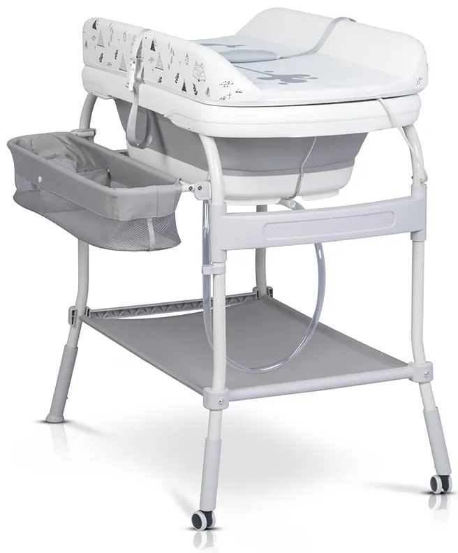 Detský skladací prebaľovací pult s vaničkou Colibro FLIP