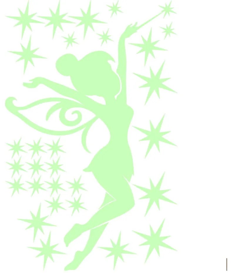 Sada svietiacach samolepiek Ambiance Fairytale