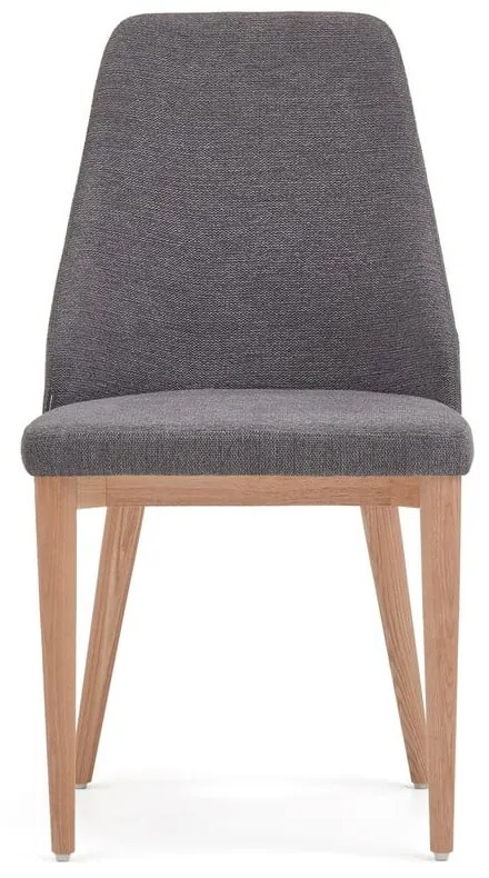 Tmavosivá jedálenská stolička Rosie – Kave Home