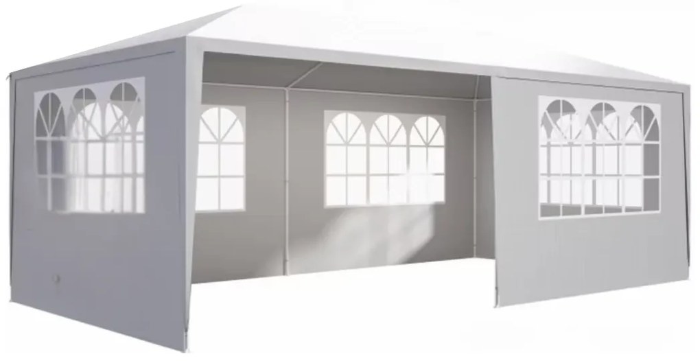 Párty stan NEAPOL, 3x6m, biela Jurhan