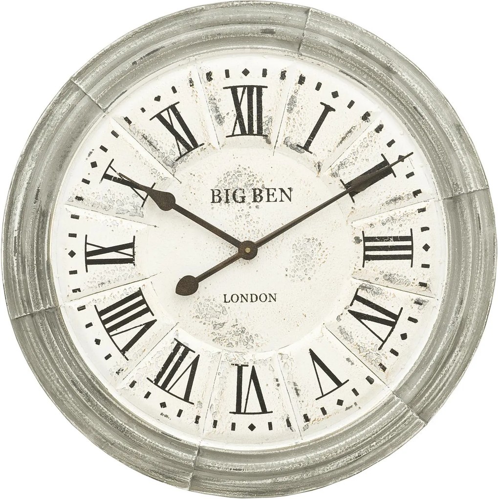Kovové nástenné hodiny BIG BEN - Ø 60 * 5 cm
