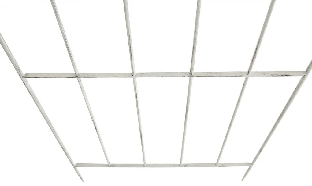2x Mriežka na popínavé rastliny Paula - 180 x 85,5 cm - Biela antik