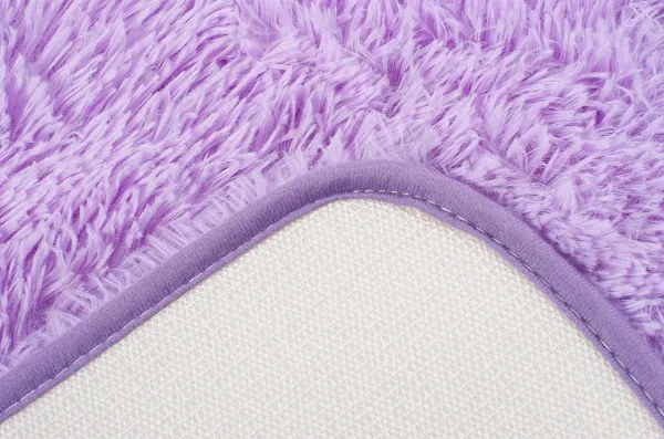 Sada kúpeľňových koberčekov SILK ARTS-61 2PC - fialový orgován