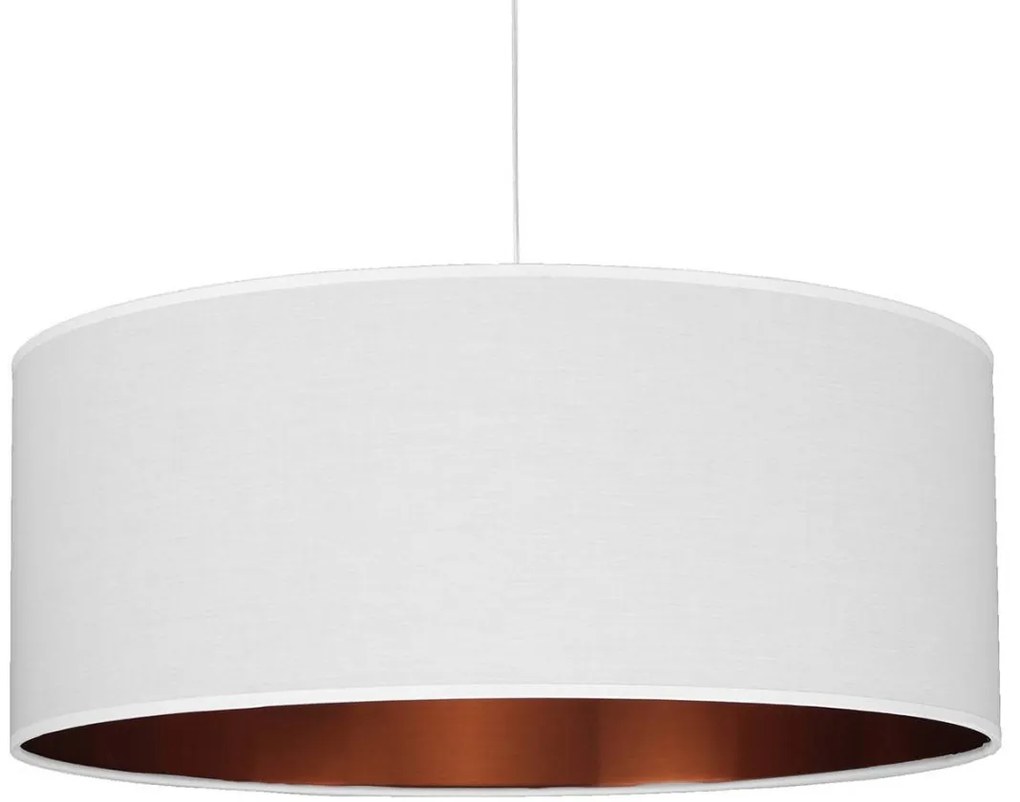 Závesné svietidlo Shade, 1x textilné tienidlo (výber z 2 farieb), (výber z 2 farieb konštrukcie), (fi 50cm), c