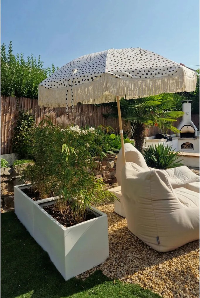 Hrantík MAXI, sklolaminát, šírka 80 cm, biely mat