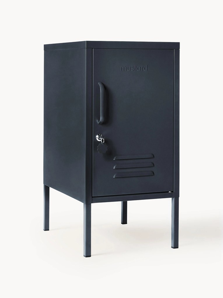 Kovový nočný stolík's otváraním vľavo alebo vpravo The Shorty