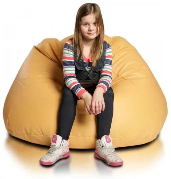 INTERMEDIC SK - Sedací vak MAXI 140x70 cm | extra veľký vak na sedenie a ležanie, 570 l Farba: E01 - Biela