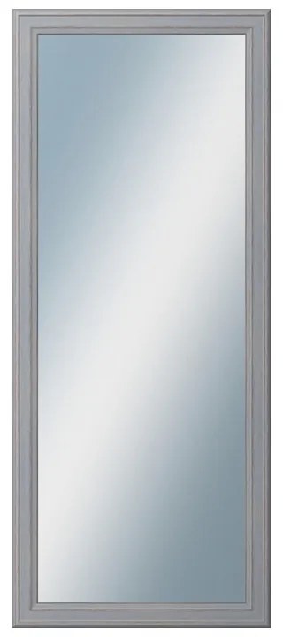 DANTIK - Zrkadlo v rámu, rozmer s rámom 50x120 cm z lišty STEP šedá (3019)