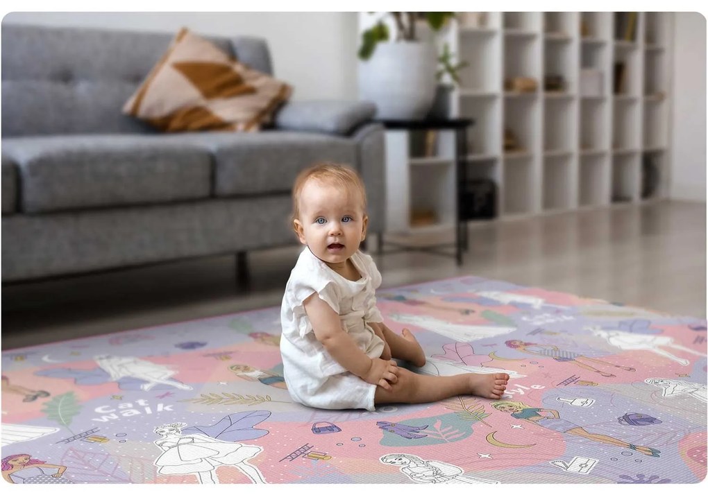 Rolovaná penová podložka na vyfarbovanie 200 x 120 x 0,3 cm Ricokids RK-343