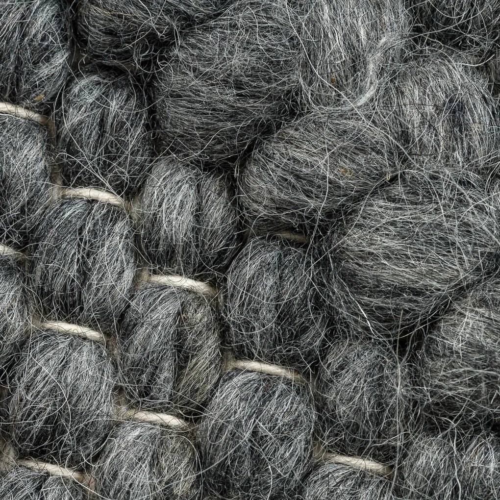 Dywany Łuszczów, Kusový koberec Tahar 99001K antra, 160x240, šedá, obývacia izba