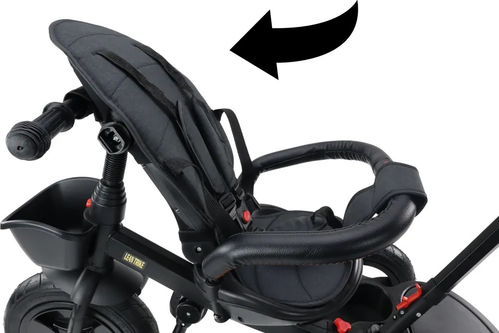 LEAN Trike Trojkolka PRO550 čierna