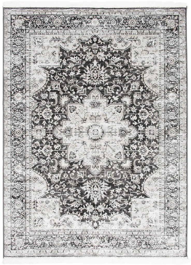 PROXIMA.store - Orientálny koberec ISPHAHAN - antracit ROZMERY: 80x150