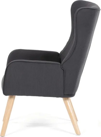 Kreslo sivé AK-314 GREY2